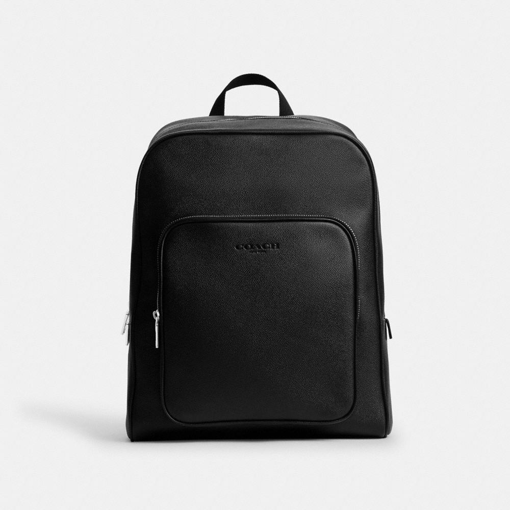 Coach Aiden Backpack Silver/Black