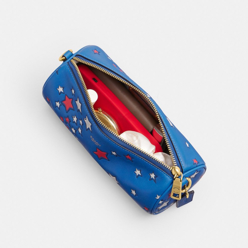Coach Barrel Bag - Americana Star Print