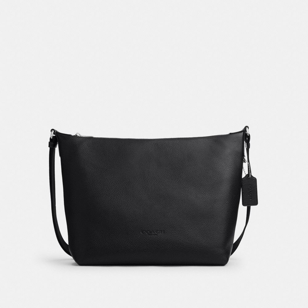 Coach Finn Hobo Bag 32 - Silver/Black