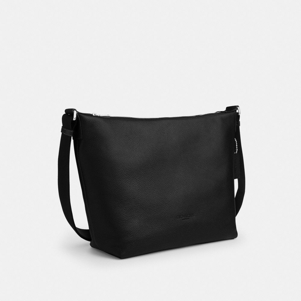 Coach Finn Hobo Bag 32 - Silver/Black side