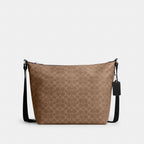 Coach Finn Hobo Bag 32 - Silver/Tan Black