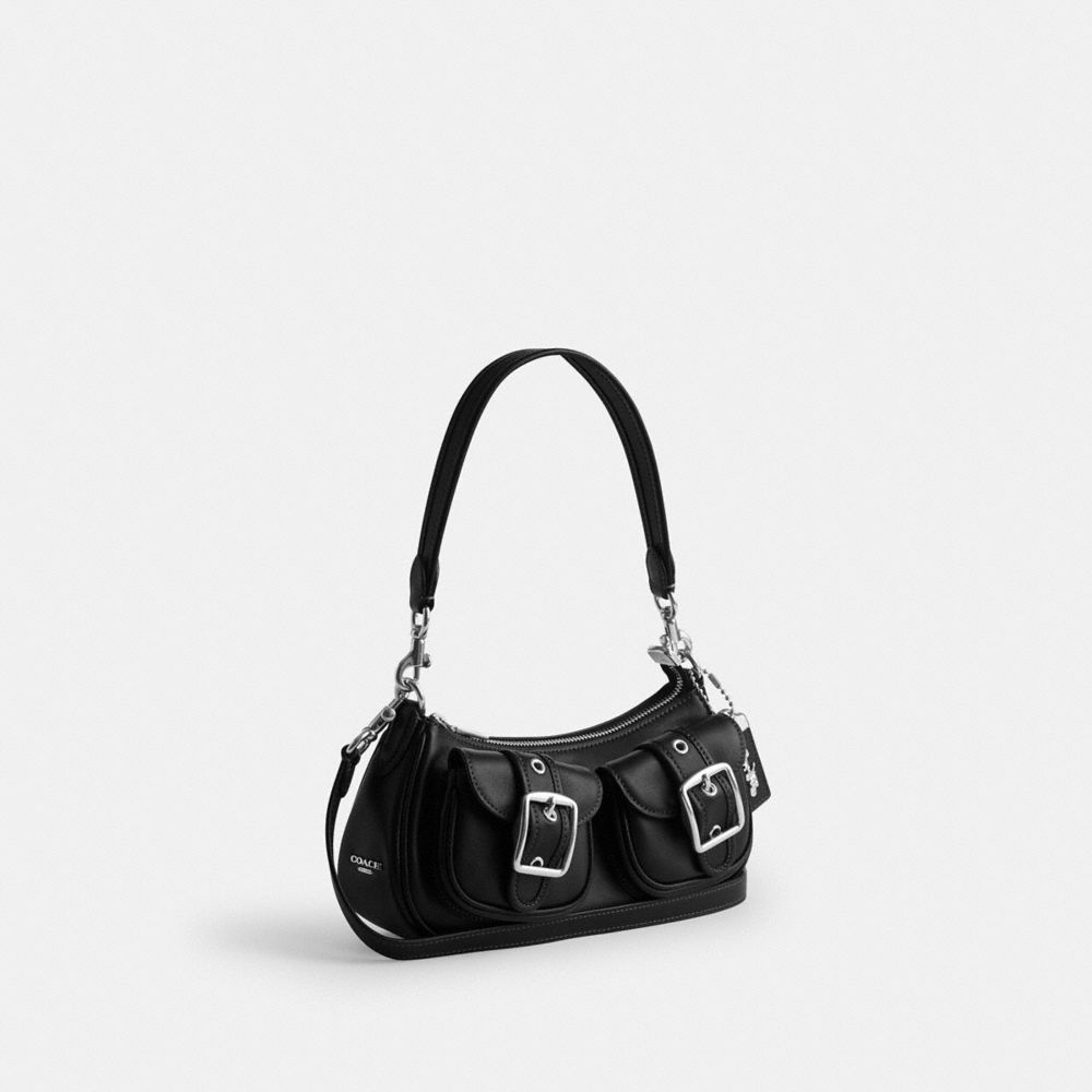 Coach Ashton Shoulder Bag Silver/Black