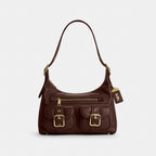 Coach Allison Zip Top Shoulder Bag - Gold/Maple