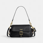 Coach Alice Shoulder Bag Black nappa leather front