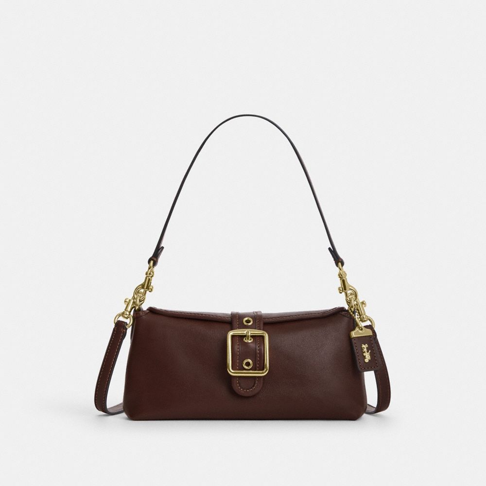 Coach Abbie Shoulder Bag Gold/Maple front