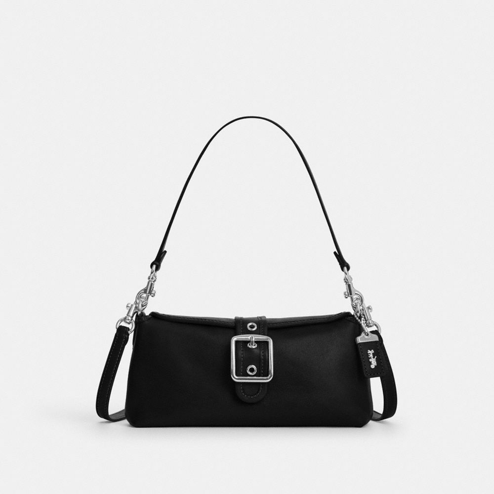 Coach Abbie Shoulder Bag Silver/Black front