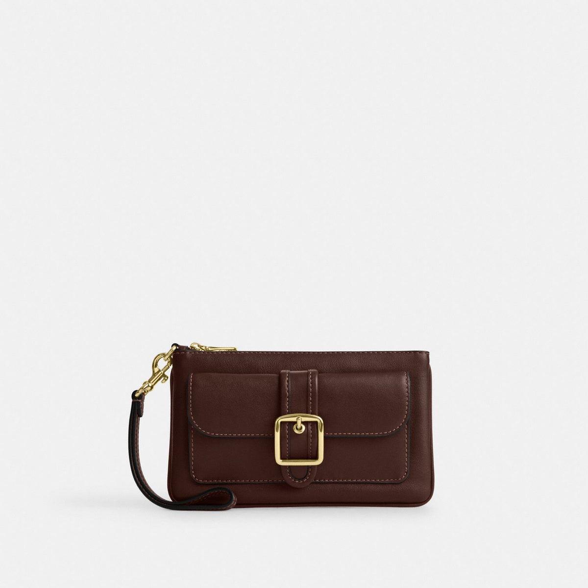 Ashton Wristlet Gold/Maple