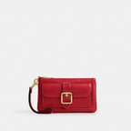Ashton Wristlet Gold/Poppy