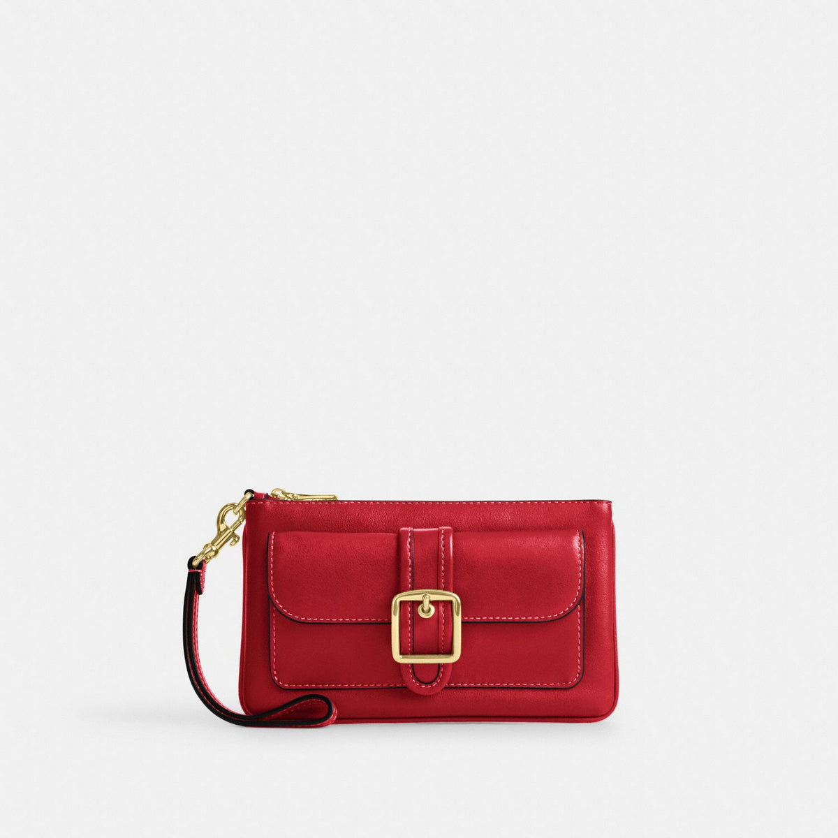 Ashton Wristlet Gold/Poppy