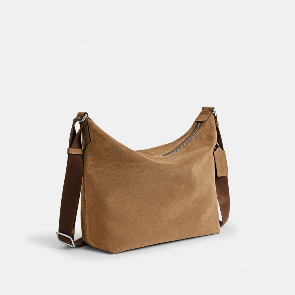 Coach Finn Hobo Bag 32 - Silver/Cedar side