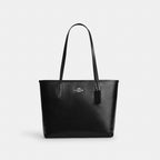 Coach Medium City Tote Bag - Silver/Black