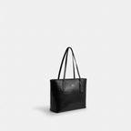 Coach Medium City Tote Bag - Silver/Black