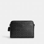 Coach Colton Crossbody Bag 34 - Matte Black/Black Signature detail