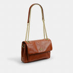 Coach Elodie 24 With Quilting Gold/Cinnamon