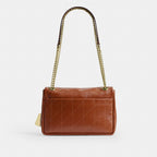 Coach Elodie 24 With Quilting Gold/Cinnamon