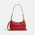 Coach Soft Teri Mini Crossbody Bag - Gold/Poppy