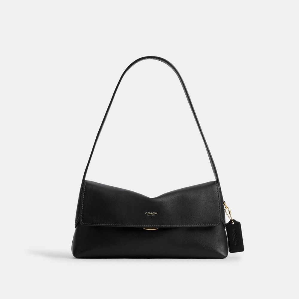 Coach Chelsea Shoulder Bag 26 - Brass/Black