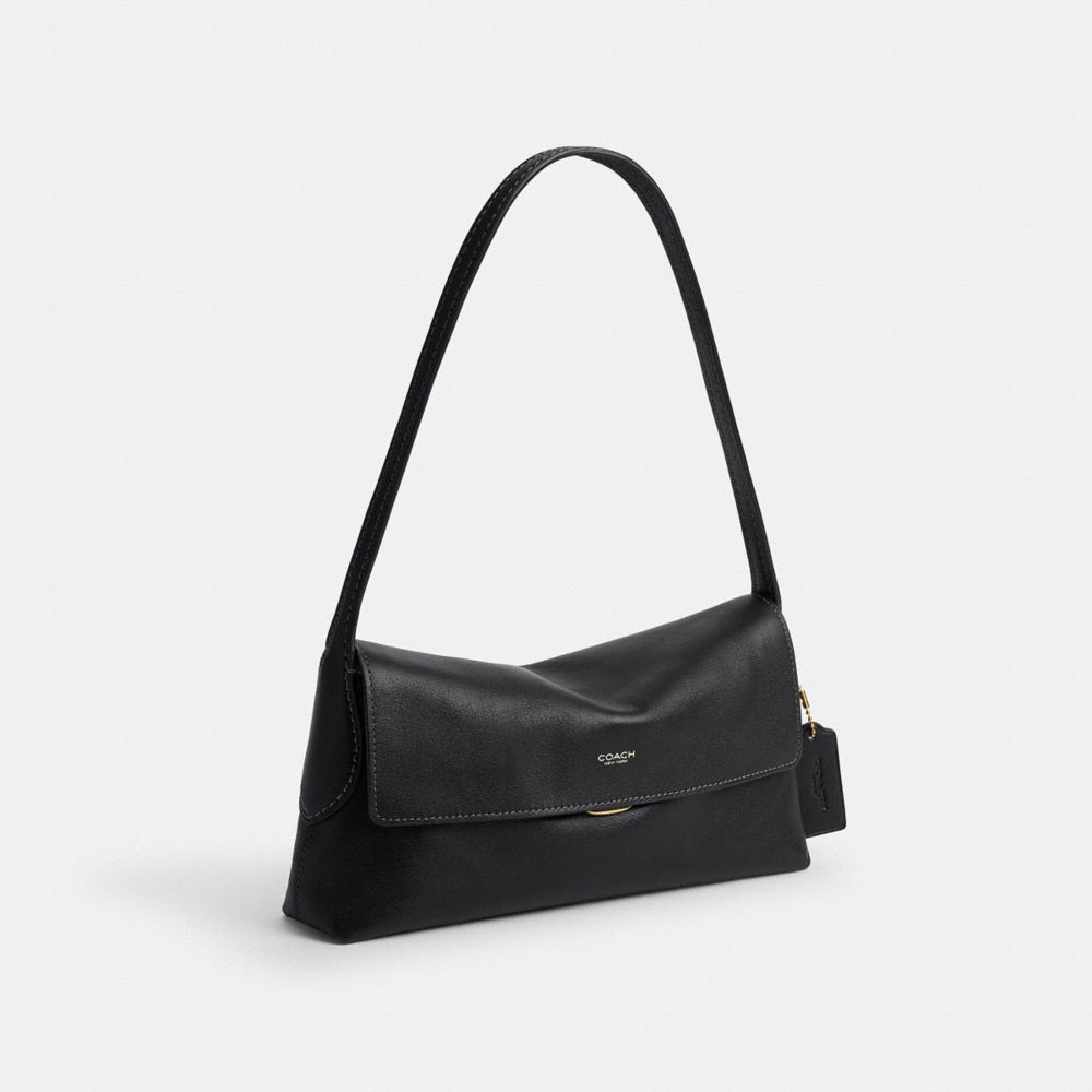 Coach Chelsea Shoulder Bag 26 - Brass/Black