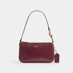 Coach Plaza Bag 18 - Leather Dark Cherry