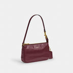 Coach Plaza Bag 18 - Leather Dark Cherry