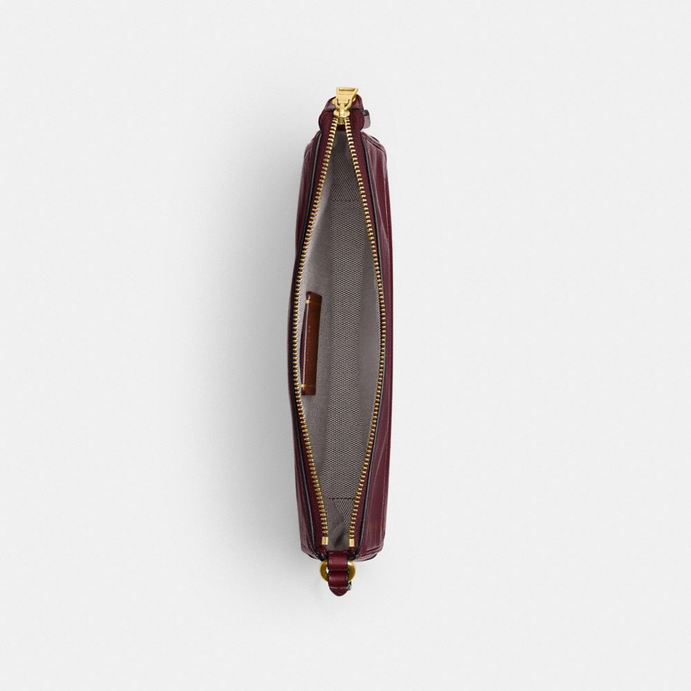Coach Plaza Bag With Glazed Leather