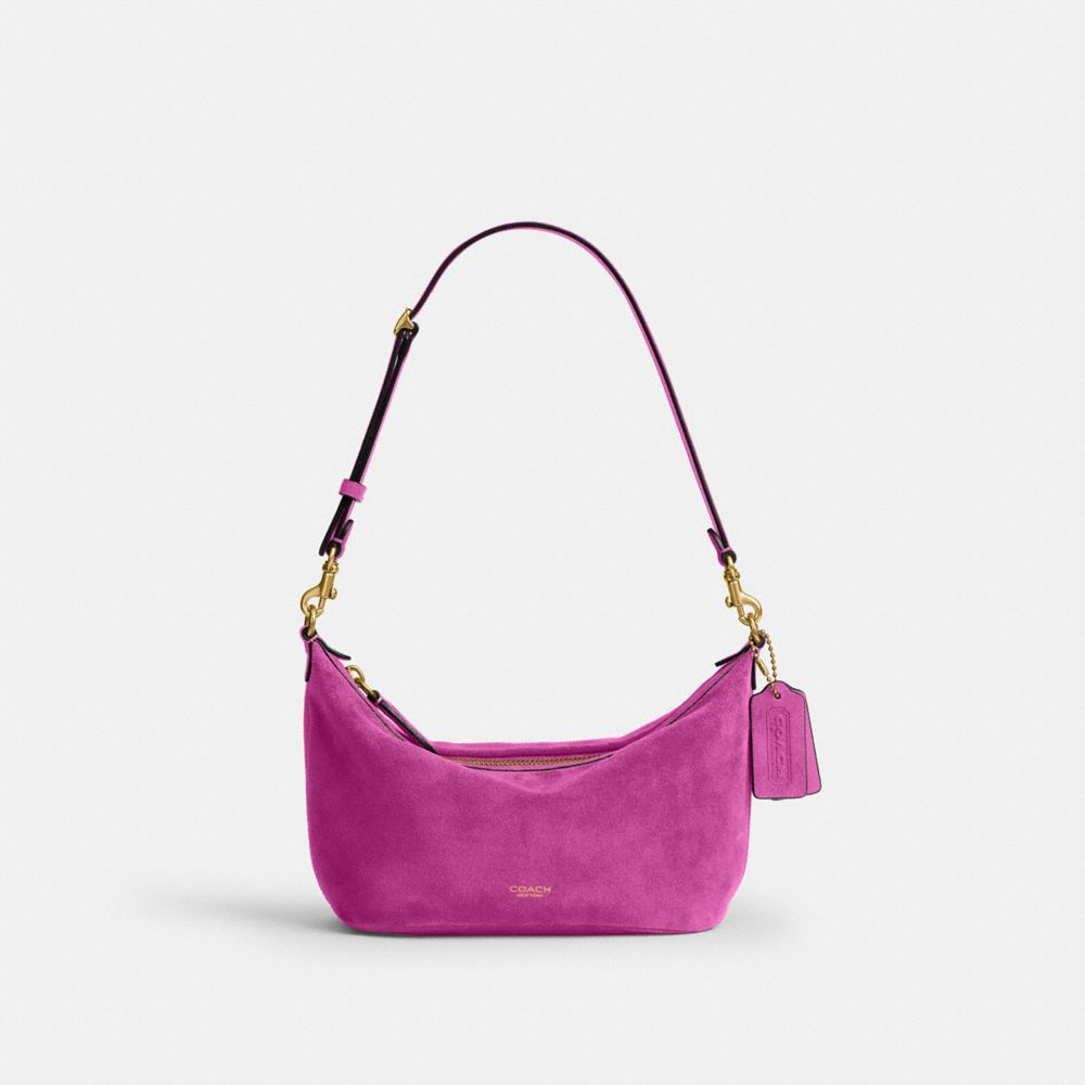 Coach Demi Bag Brass/Magenta front