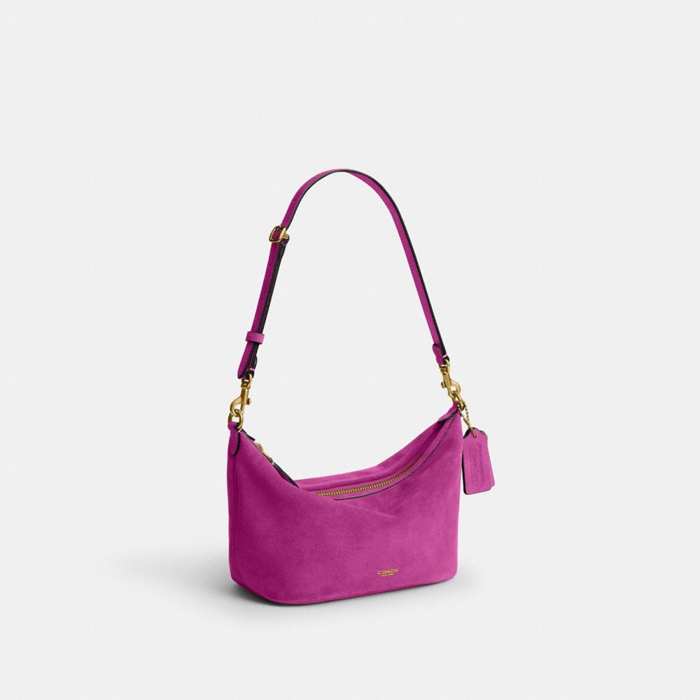 Coach Demi Bag Brass/Magenta angle
