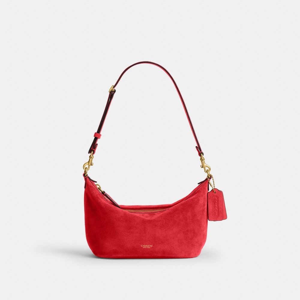 Coach Demi Bag Brass/Candy Apple front