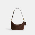 Coach Demi Bag Brass/Dark Chocolate front