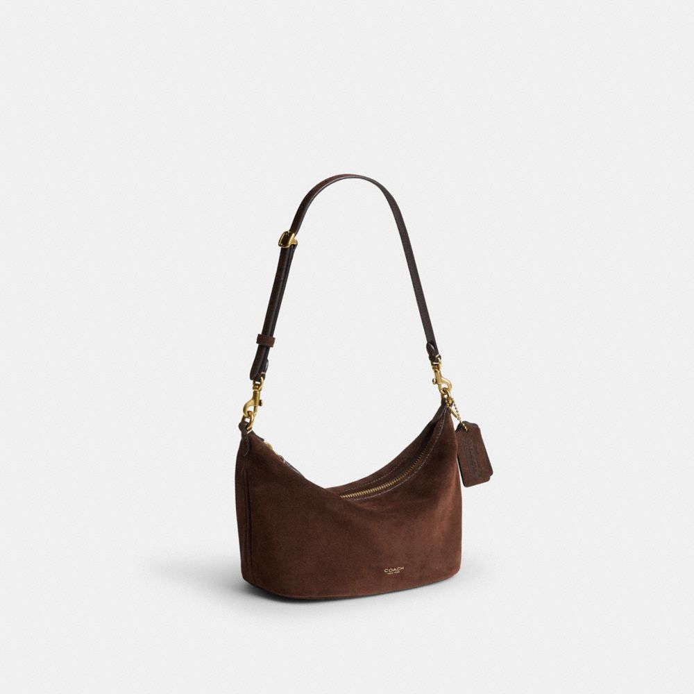 Coach Demi Bag Brass/Dark Chocolate angle