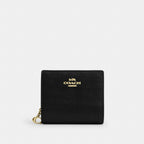 Coach Snap Wallet In Crocodile-Embossed Leather