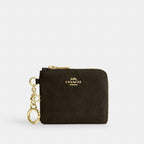 Coach Small Corner Zip Wallet Classic Im/Ebony