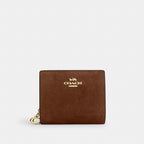 Coach Snap Wallet In Crocodile-Embossed Leather
