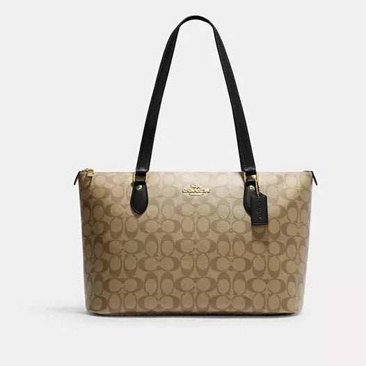 Coach Gallery Tote Bag Signature Canvas