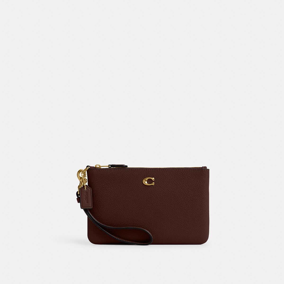 Coach Essential Small Wristlet Brass/Maple