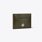 Tory Burch Charlie Quilted Card Case