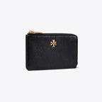 Tory Burch Charlie Quilted Zip Card Case