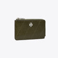 Tory Burch Charlie Quilted Zip Card Case
