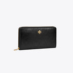 Tory Burch Charlie Quilted Zip Continental Wallet
