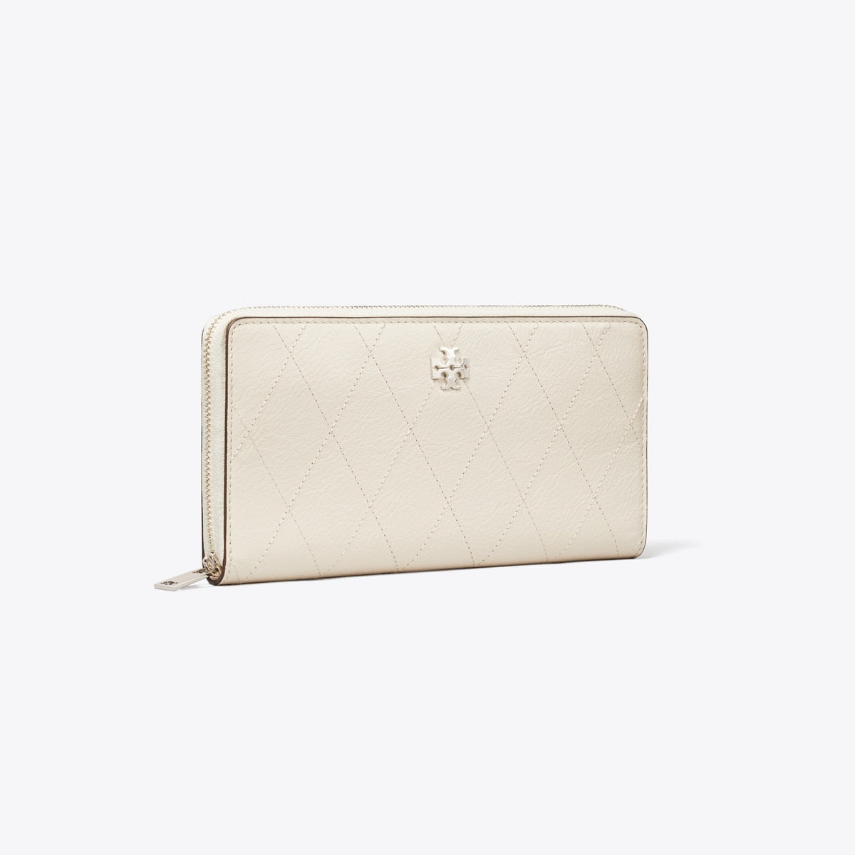 Tory Burch Charlie Quilted Zip Continental Wallet