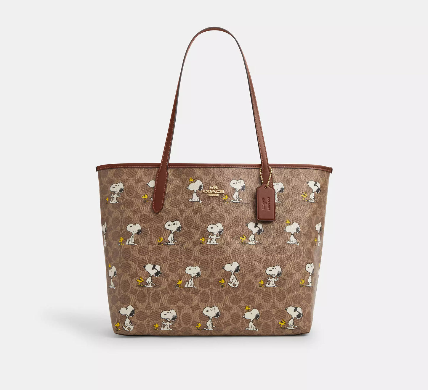 Bolso tote Coach City en lona de la firma 
