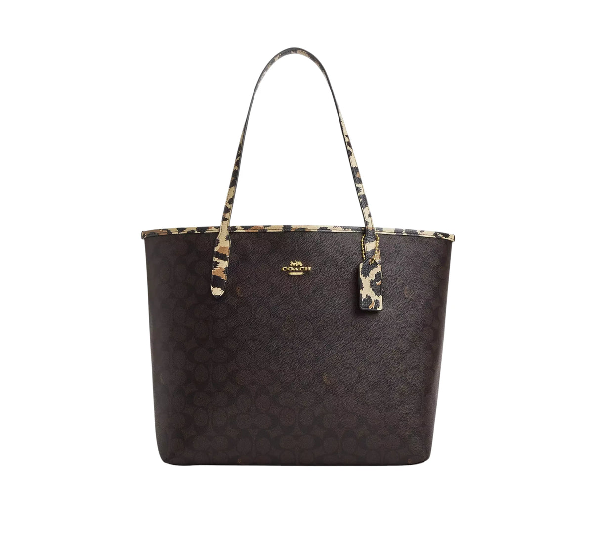 Coach City Tote Bag In Signature Canvas