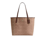 Coach City Tote Bag In Signature Canvas