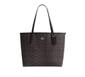 Coach City Tote Bag In Signature Canvas