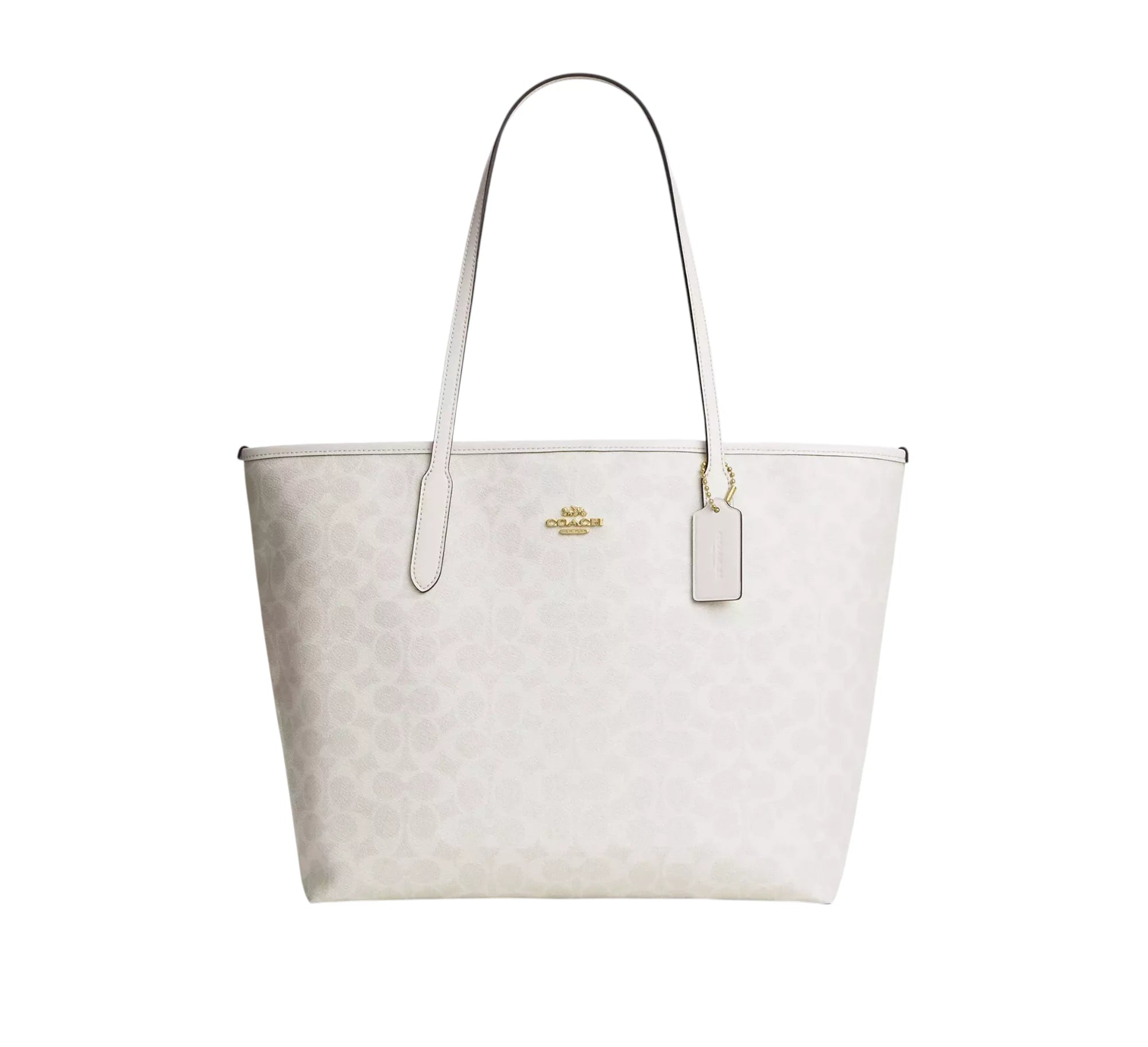 Coach City Tote Bag In Signature Canvas