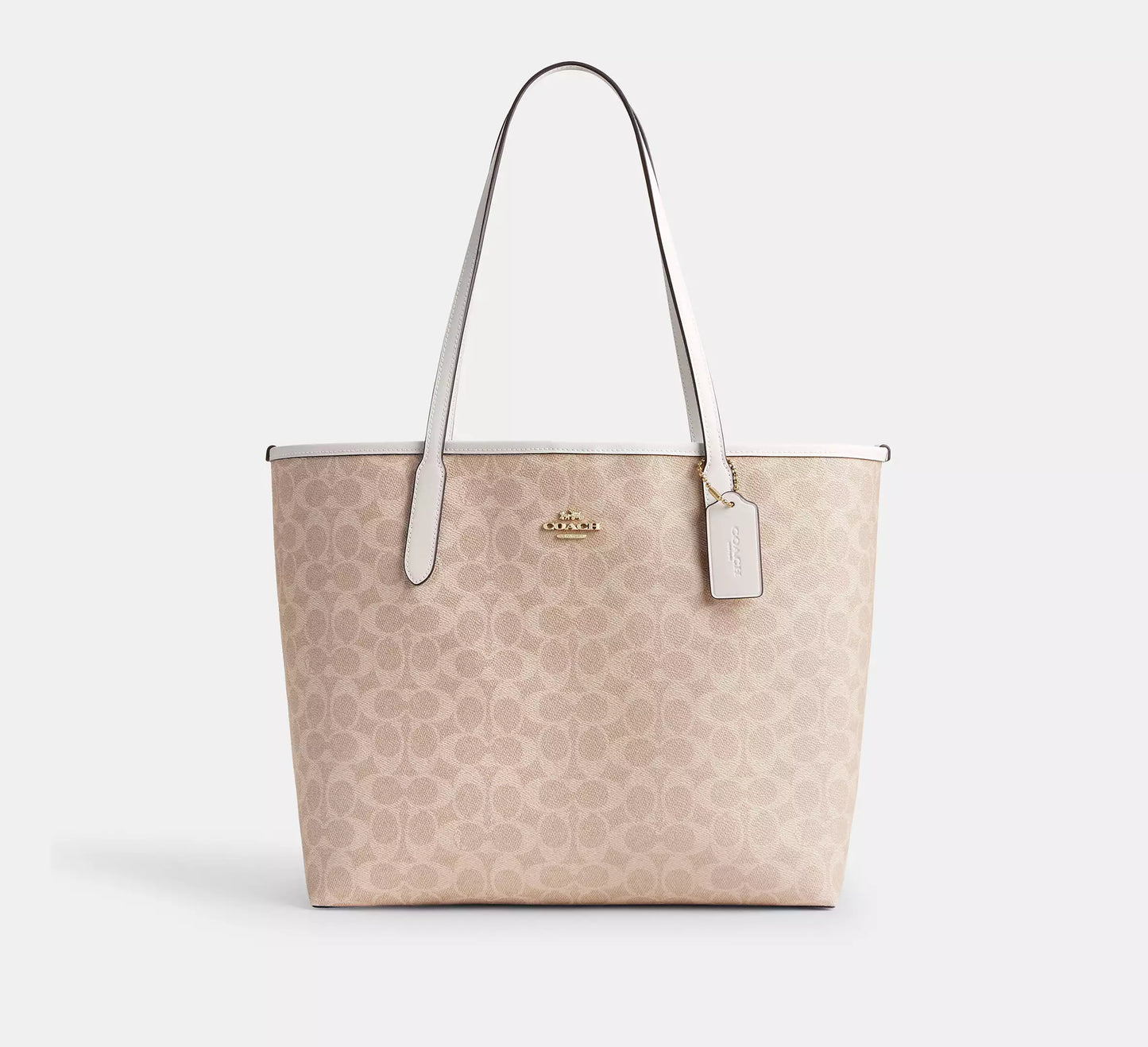 Bolso tote Coach City en lona de la firma 