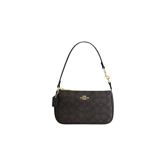 Coach Nolita 19 in Signature Canvas – Mini Clutch Bag