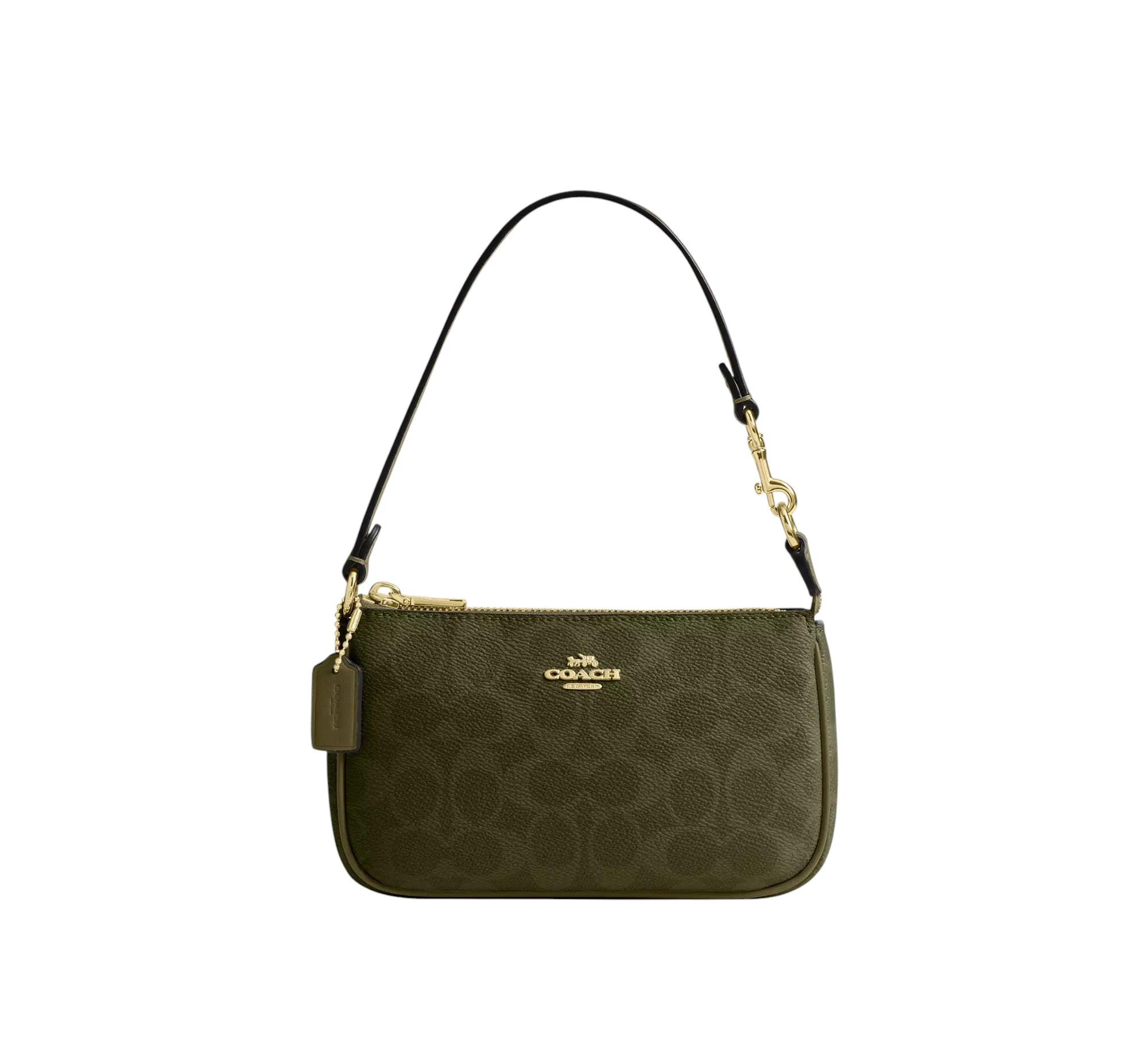 Coach Nolita 19 in Signature Canvas – Mini Clutch Bag