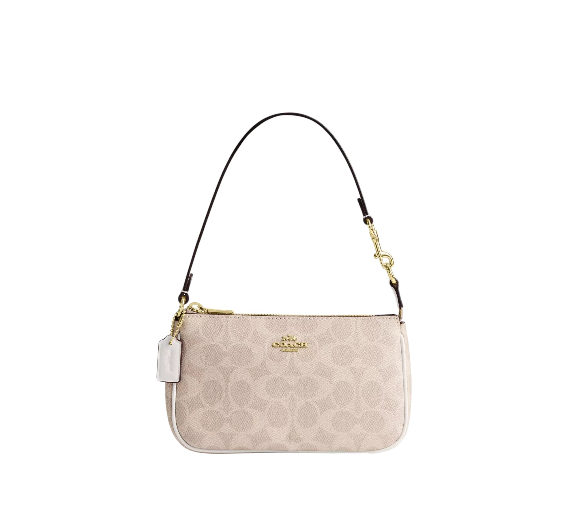 Coach Nolita 19 in Signature Canvas – Mini Clutch Bag
