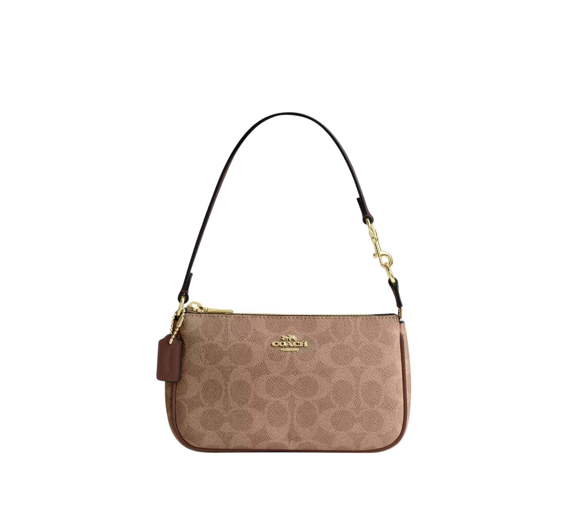 Coach Nolita 19 in Signature Canvas – Mini Clutch Bag